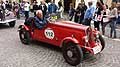 Cascina: Fiat 508 S Mille Miglia Balilla Spo del 1935 pilota giapponese NONAKA Hisato e mnavigatore italiano STRADA Angelo alle Mille Miglia 2015